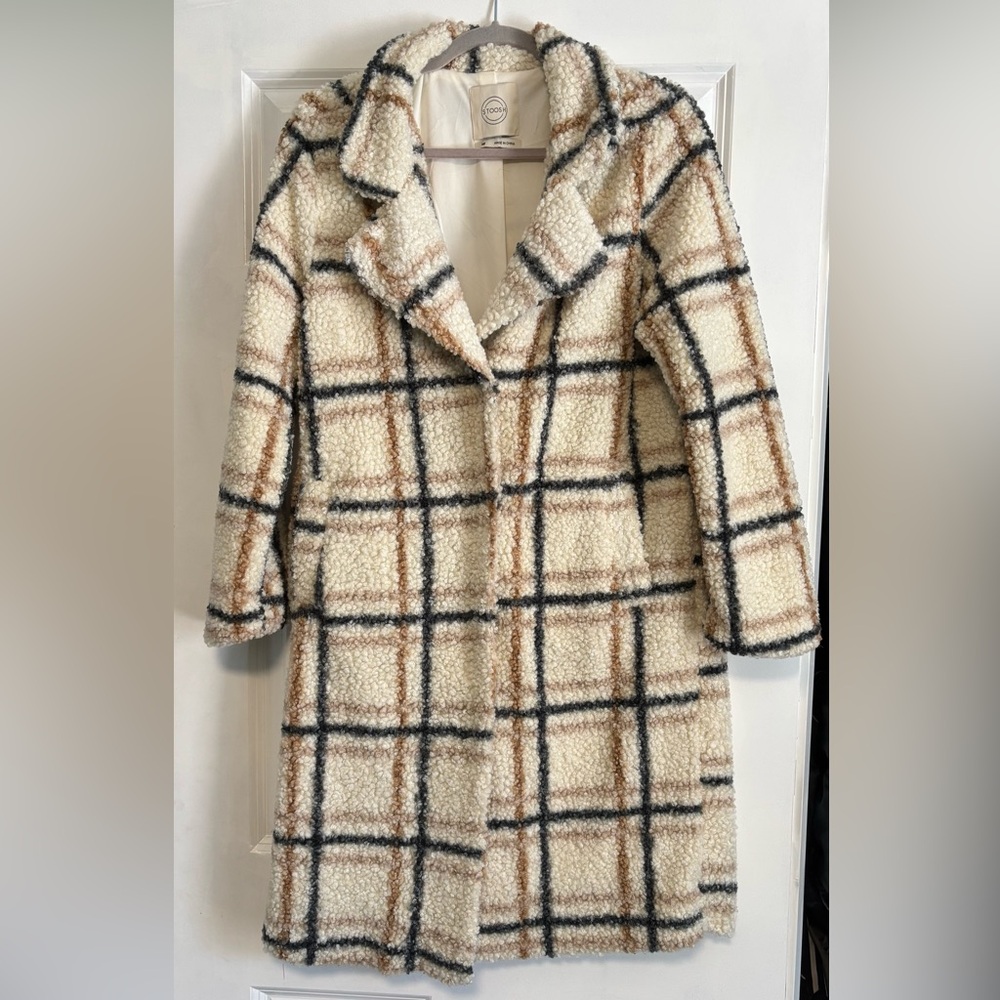 Long Plaid Jacket - image 1